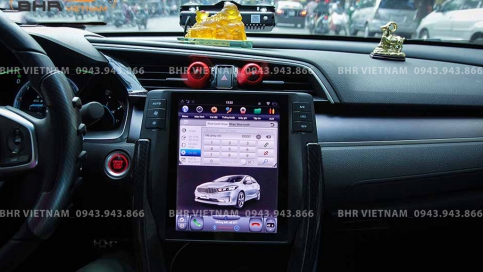 Màn hình DVD Android Tesla Honda Civic 2012 - 2016